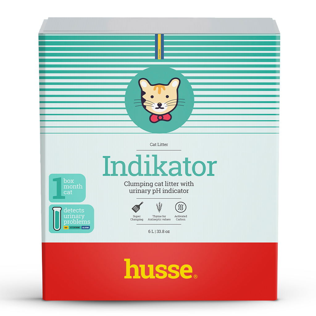 Indikator - wirek bentonitowy dla kota ze wskanikiem analizujcym mocz 6L